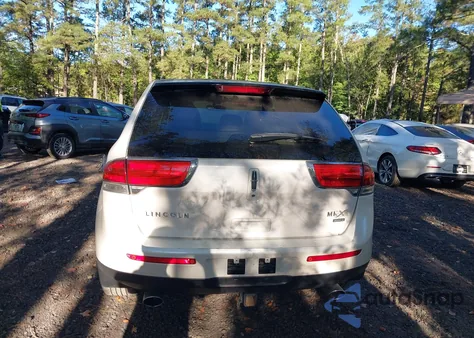 2011 Lincoln Mkx z USA, uszkodzony, nr VIN 2LMDJ8JK1BBJ30643